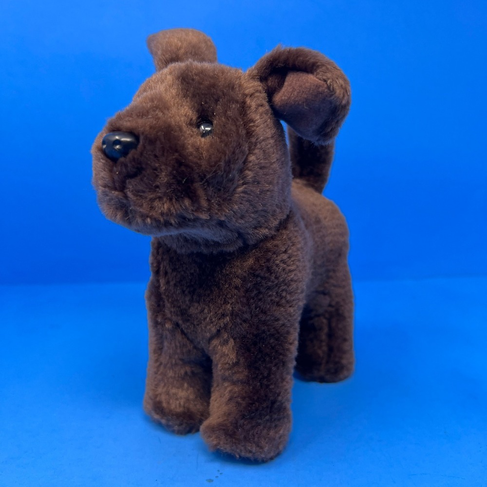 American Girl Chocolate Lab Puppy 7 Inch Brown Plush Poseable Dog BKB81 2014